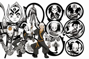 avatar last airbender tattoo idea