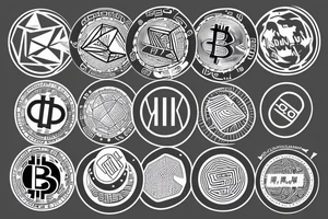 Cryptocurrency graphic tattoo idea