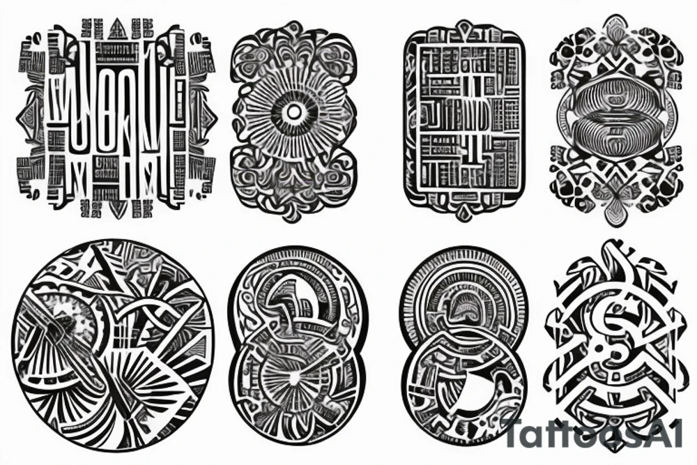 roman numerals tattoo idea