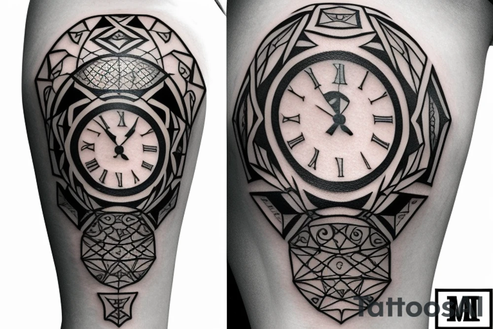roman numerals tattoo idea