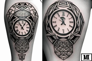 roman numerals tattoo idea