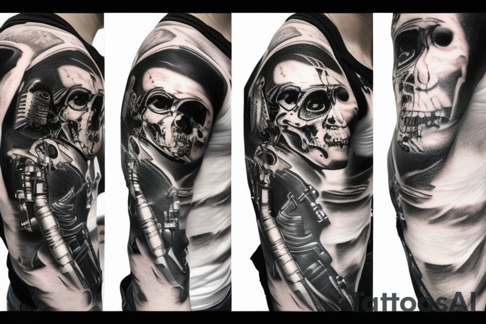 Terminator in arctic tattoo idea