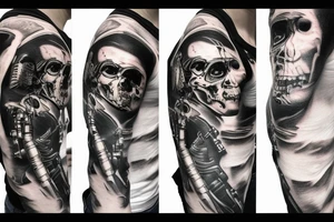 Terminator in arctic tattoo idea