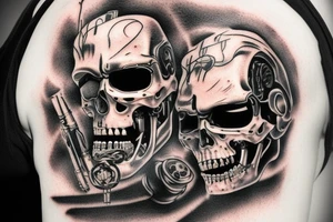 Terminator in arctic tattoo idea