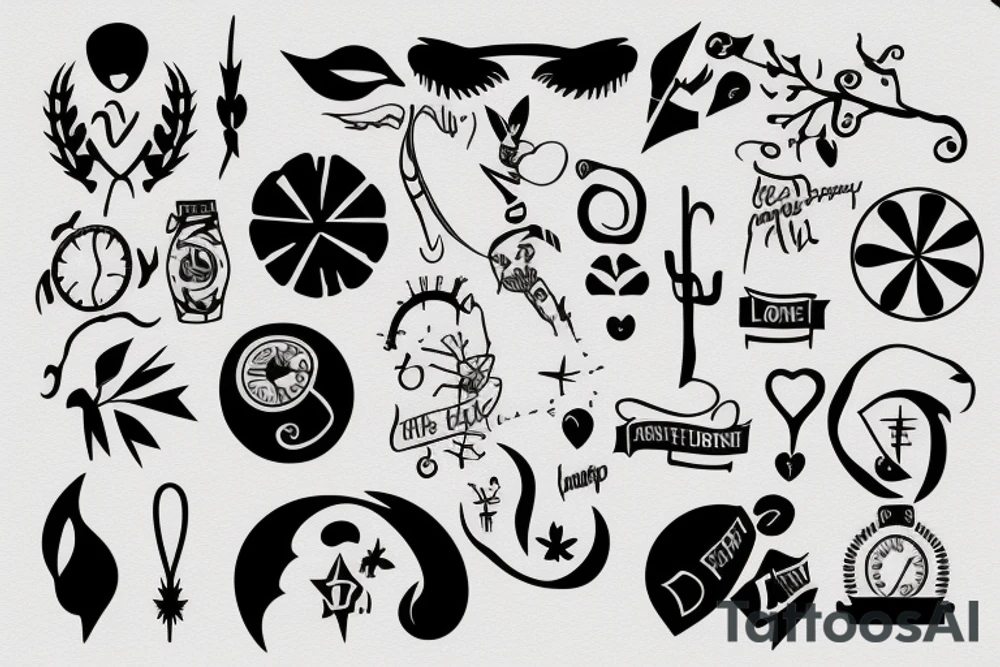Don’t lose sight tattoo idea