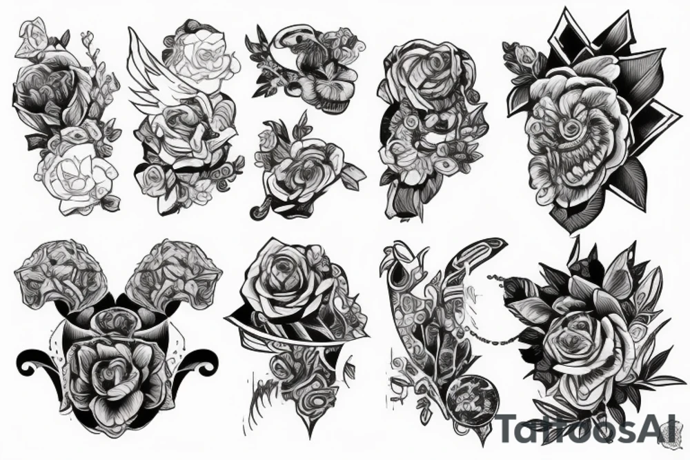 Звёзды tattoo idea