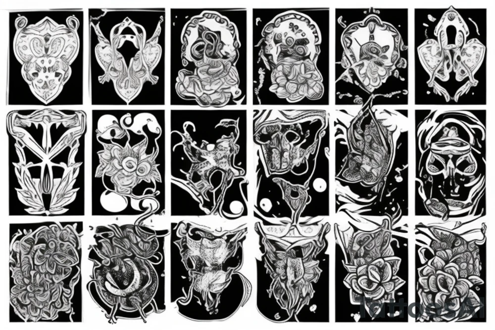 Звёзды tattoo idea