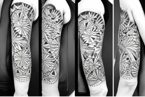 Surfera tatto that is going for a wave tattoo idea