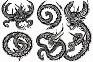 shenron tattoo idea