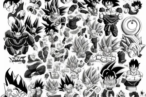 dragon ball z dragon tattoo idea
