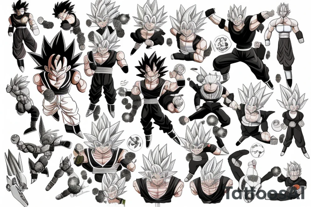 dragon ball z dragon tattoo idea