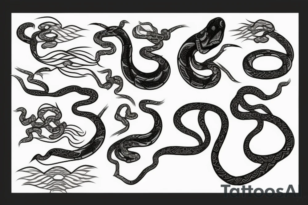 Snake tattoo idea