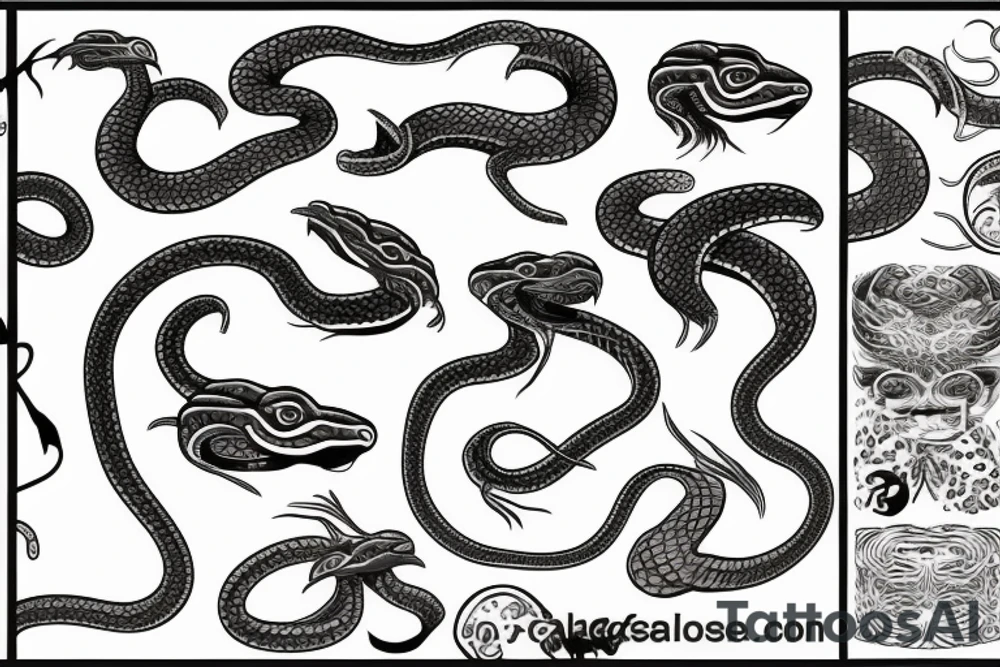 Snake tattoo idea
