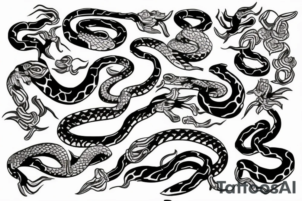 Snake tattoo idea