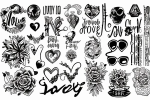 When I love I get crazy tattoo idea
