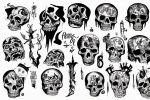 I'd rot in hell with you tattoo idea