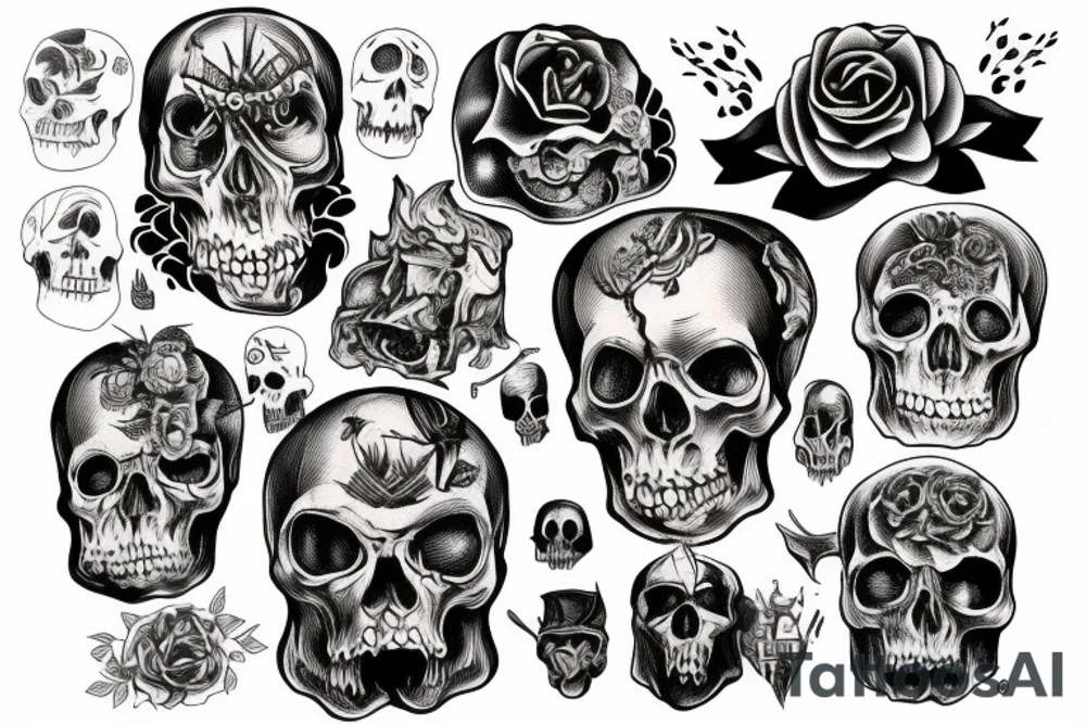 I'd rot in hell with you tattoo idea