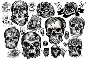 I'd rot in hell with you tattoo idea