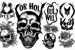 I'd rot in hell with you tattoo idea