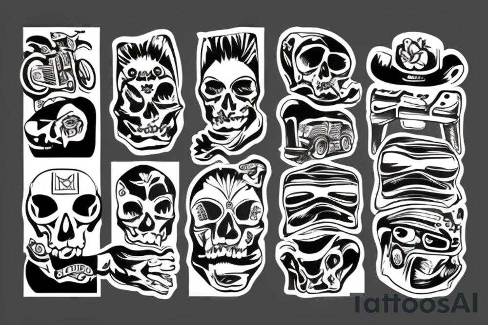 Low Rider in Mexico tattoo idea