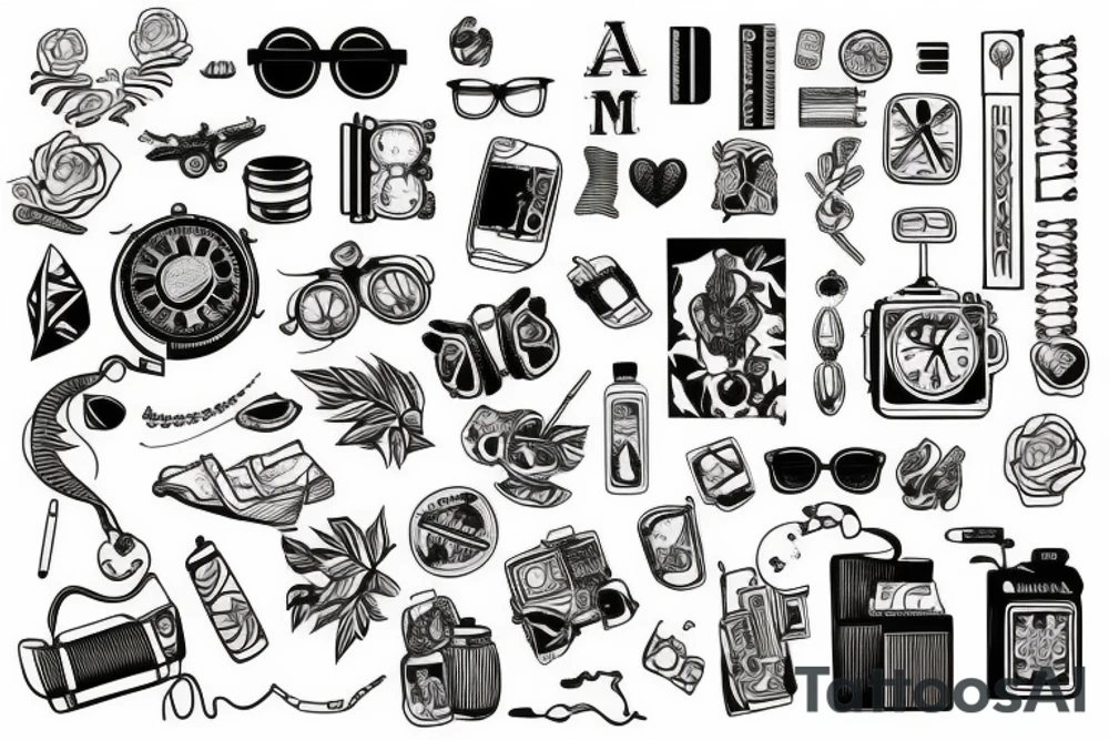 Travel tattoo idea