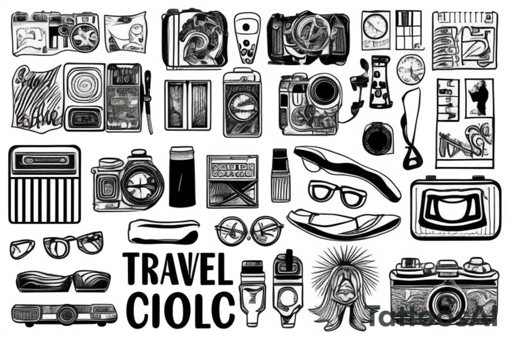 Travel tattoo idea