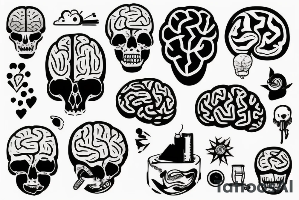 Brain tattoo idea