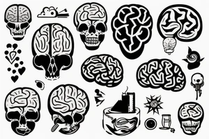 Brain tattoo idea
