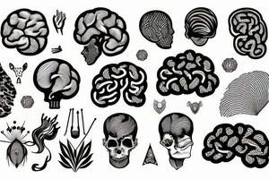 Brain tattoo idea