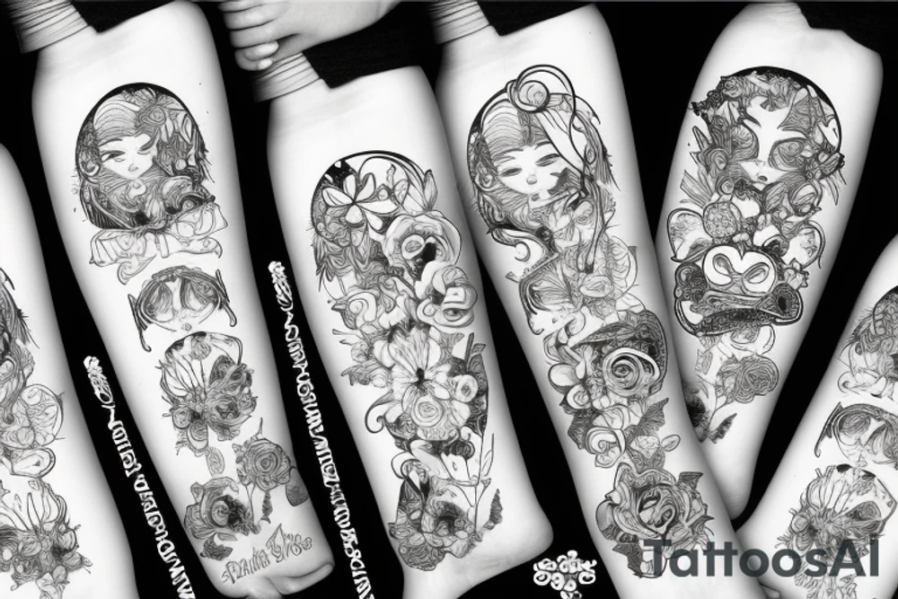 I still see your face in all my dreams tattoo idea