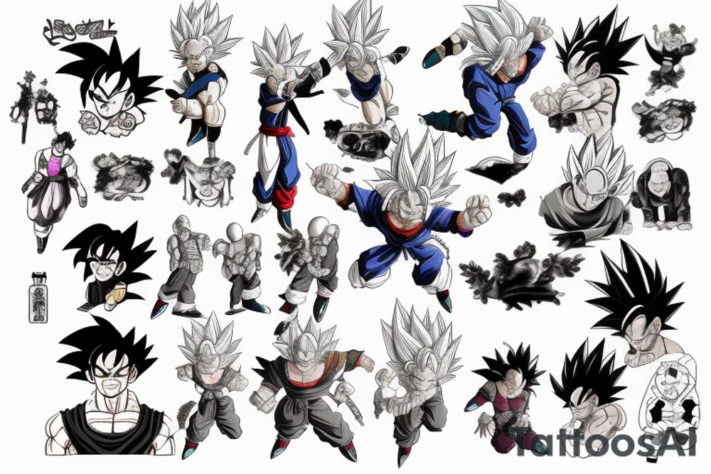 Dragon Ball tattoo idea