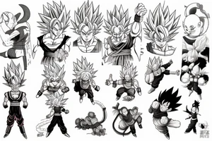 Dragon Ball tattoo idea