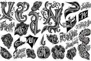 joshua 1:9 tattoo idea