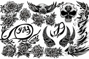 joshua 1:9 tattoo idea