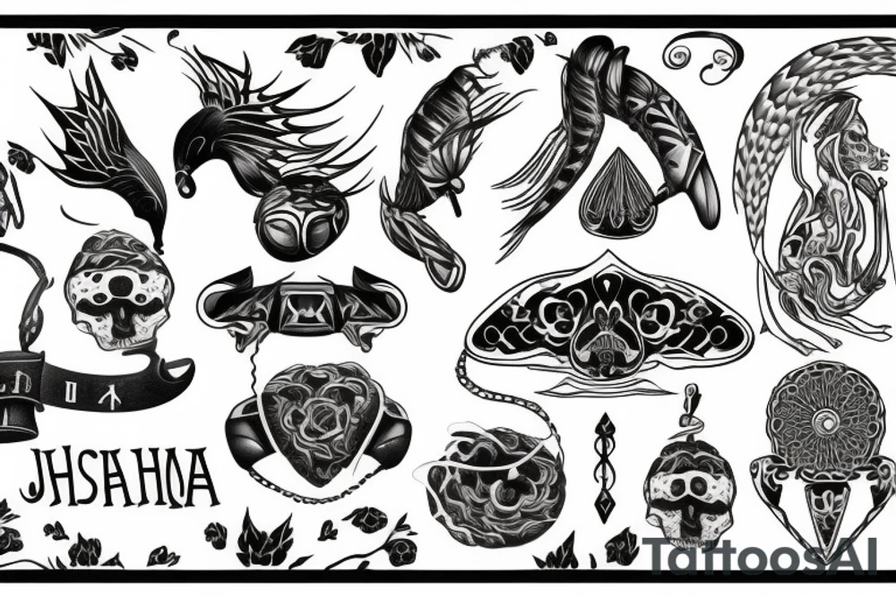 joshua 1:9 tattoo idea