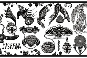 joshua 1:9 tattoo idea