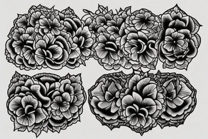 Hydrangea tattoo idea