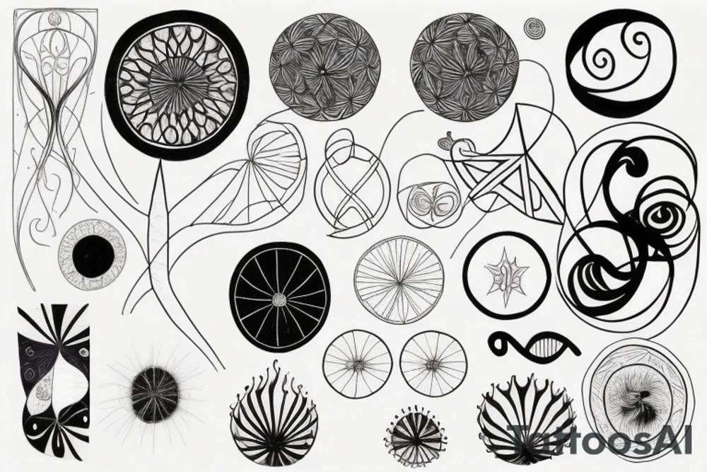 svanen by Hilma af klint tattoo idea