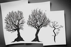 A tree for me and my five siblings tattoo idea