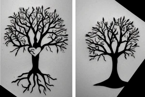 A tree for me and my five siblings tattoo idea