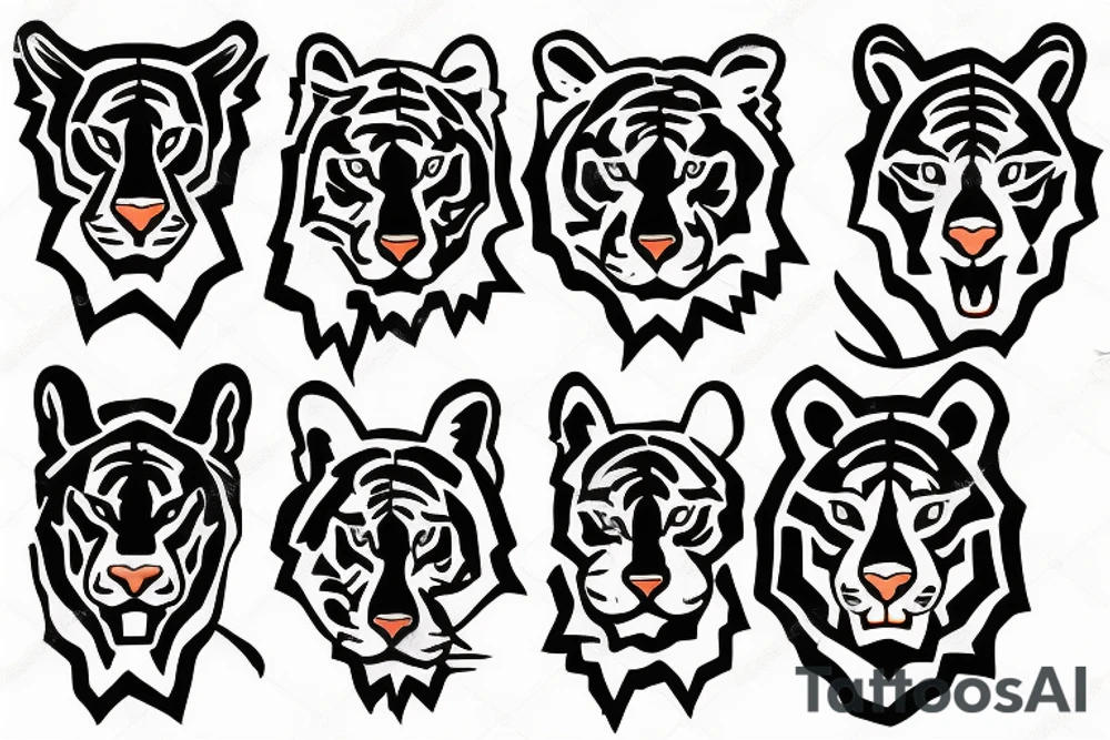 Tactical tiger tattoo idea