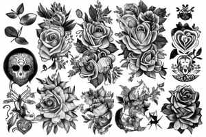 renaissance nature tattoo idea