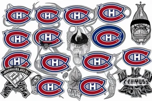 Montreal Canadians tattoo idea