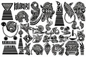tramp stamp tattoo idea