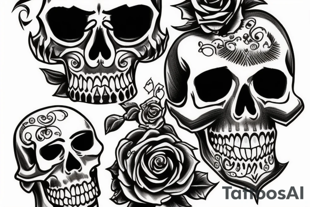 skull tattoo designs tattoo idea