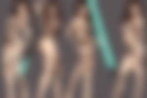 Pinup, Sexy brown hair woman wearing only a full length Jedi knight robe while holding a lightsaber tattoo idea
