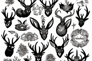 Jackelope tattoo idea