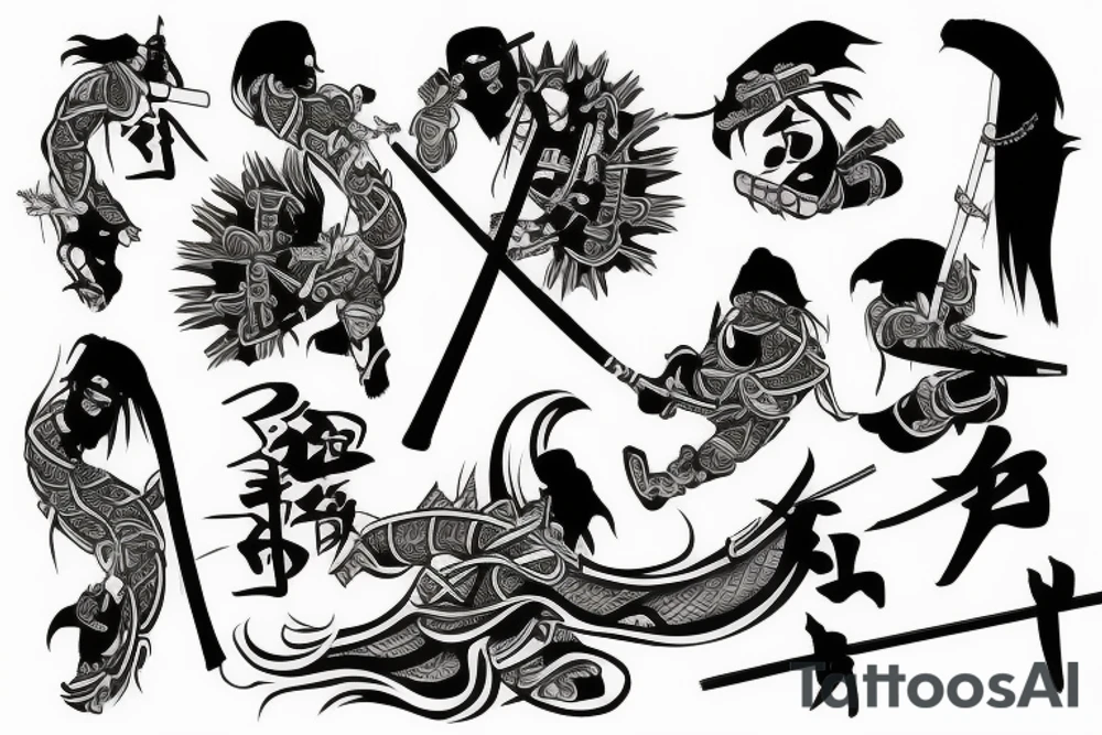 Samurai kazimir tattoo idea