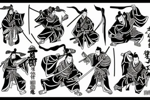 Samurai kazimir tattoo idea