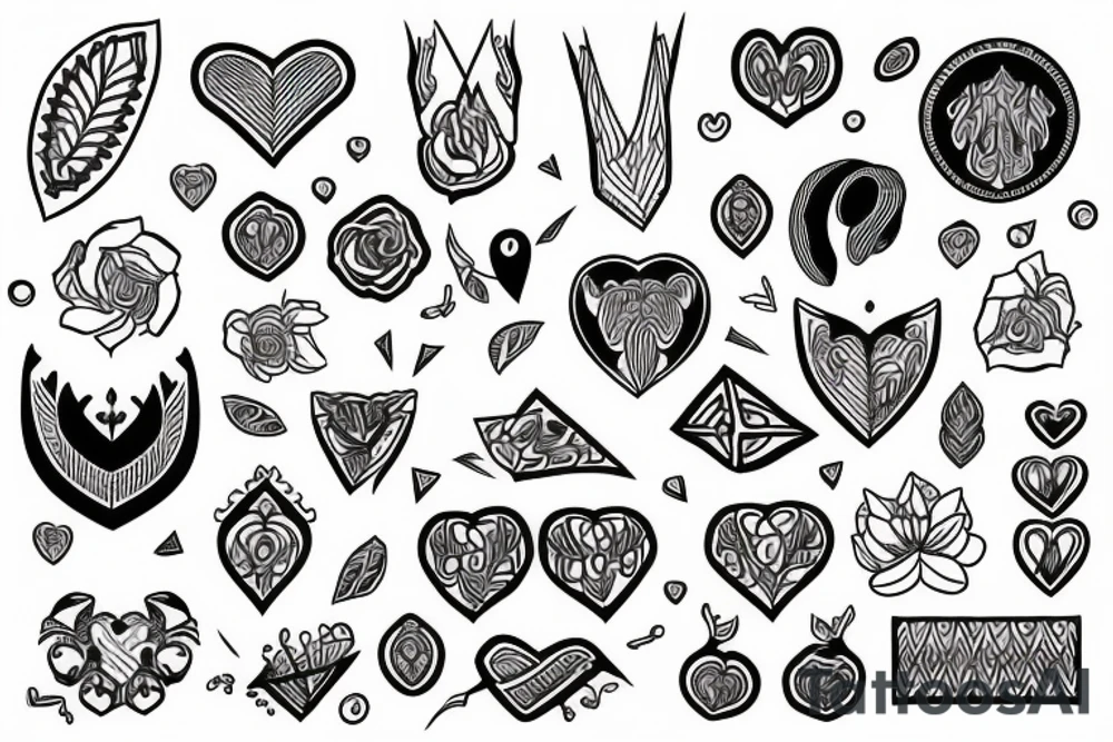 nordic pattern tattoo idea
